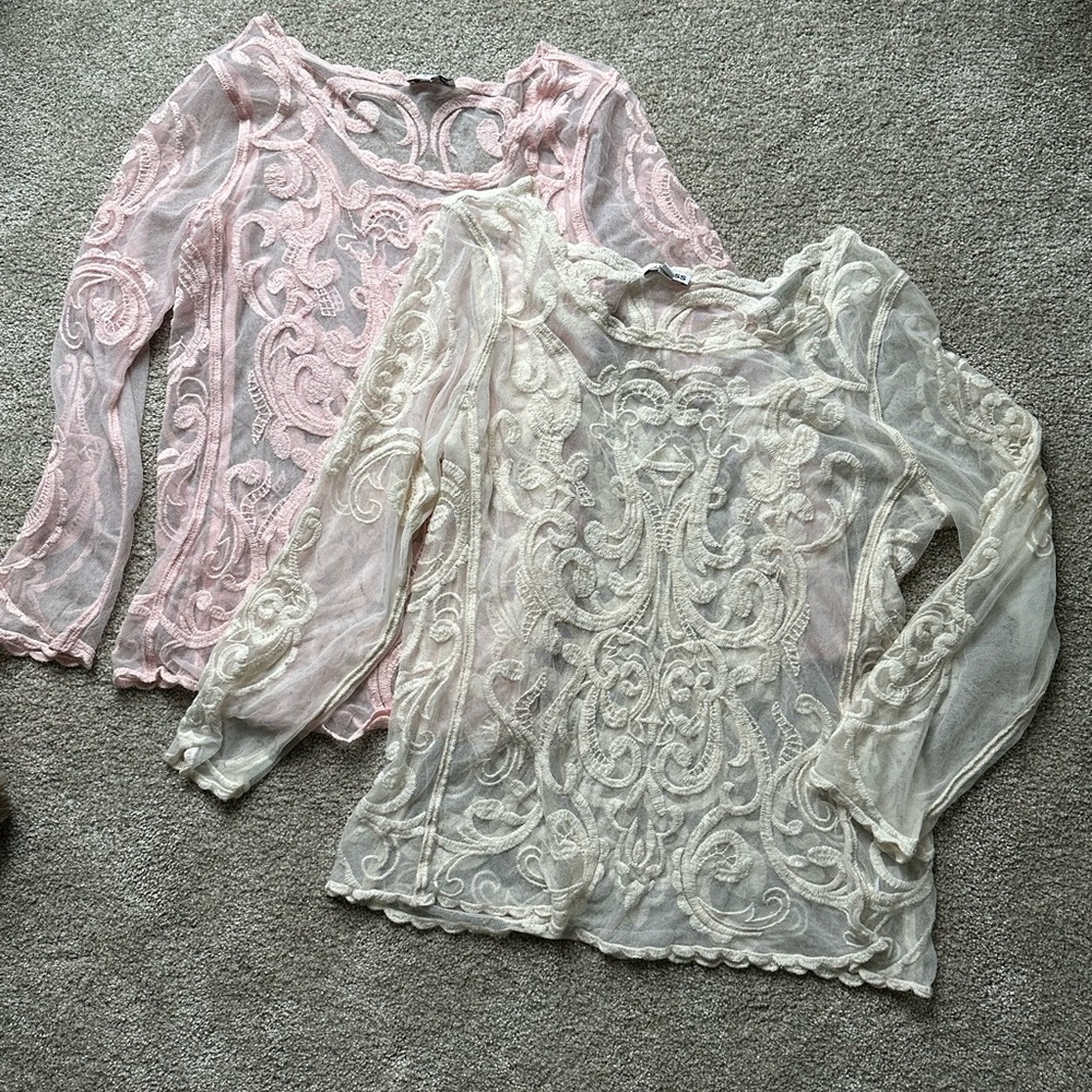 Two Express Lacey tops